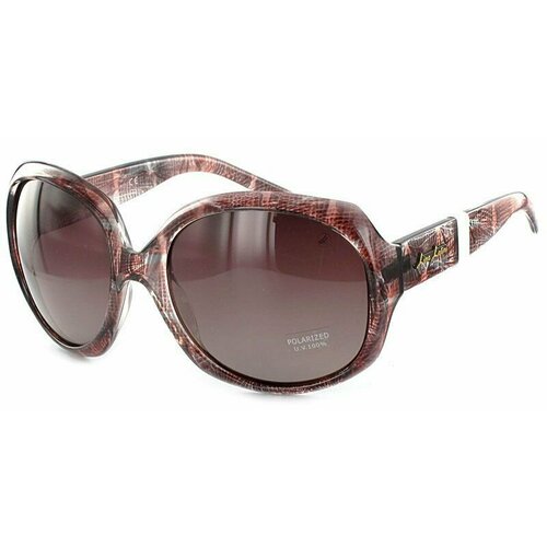 женские солнцезащитные очки lina latini, коричневые