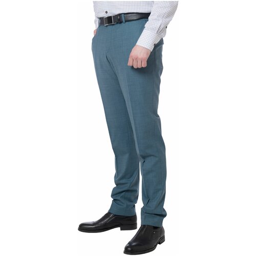 мужские классические брюки lexmer, бирюзовые