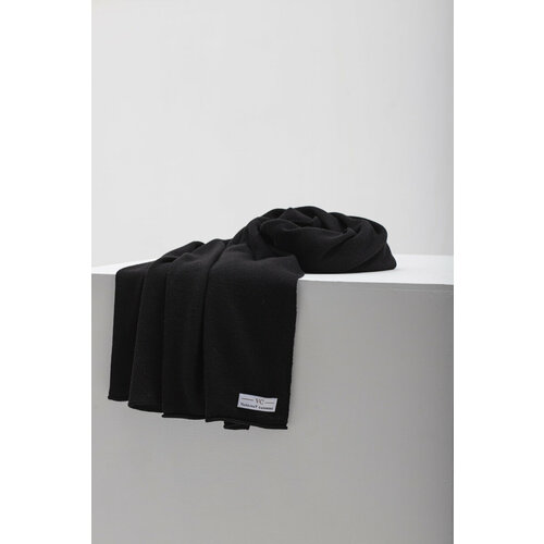 женский вязаные шарф vasilisav cashmere, черный