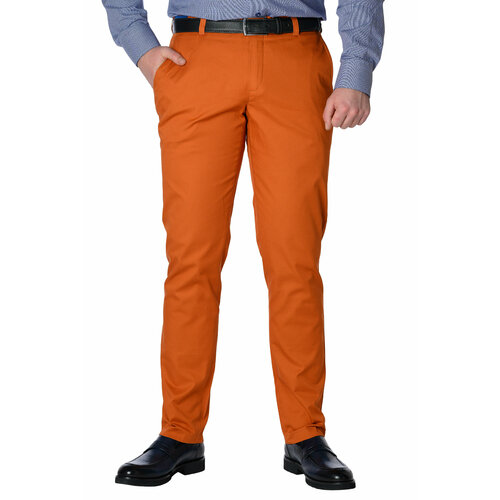 мужские повседневные брюки вариалт, оранжевые