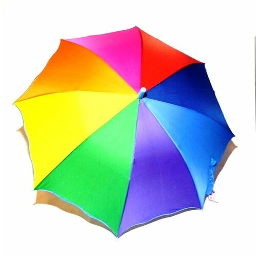 зонт-трости diniya для девочки, голубой