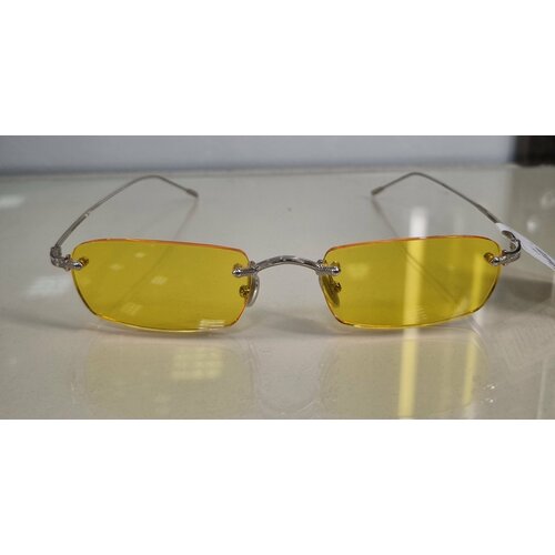 солнцезащитные очки kaizi, желтые