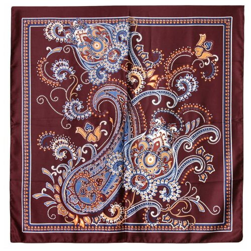 женский платок roby foulards, коричневый