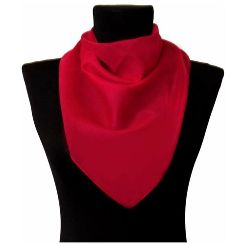 женский платок roby foulards, красный