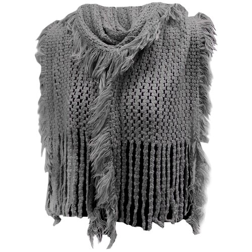 женский шарф crystel eden, серый