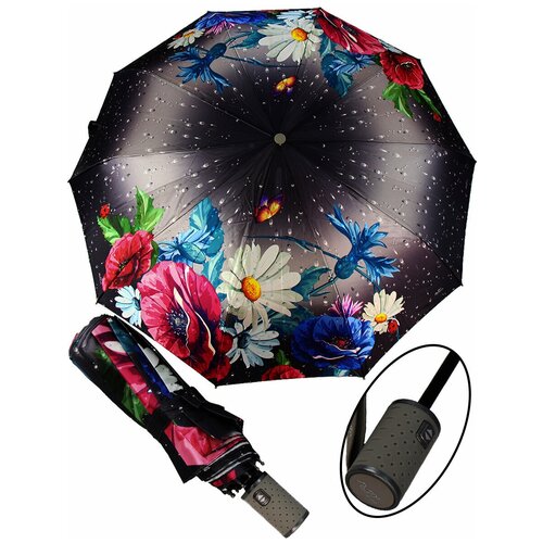 женский складные зонт popular, розовый
