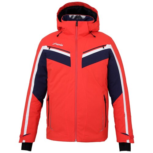 мужская горнолыжные куртка phenix, красная