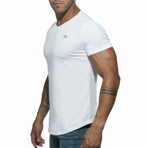 мужская футболка addicted, белая