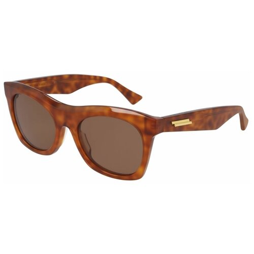 солнцезащитные очки bottega veneta, коричневые