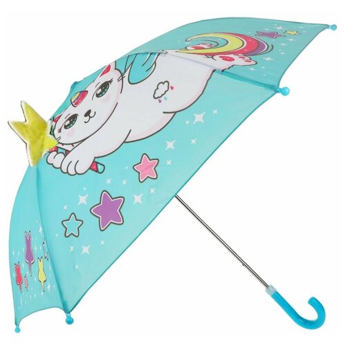 зонт mary poppins для девочки, голубой