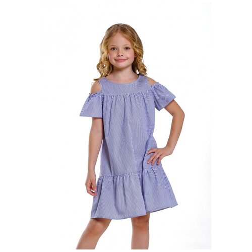 платье mini maxi для девочки, синее