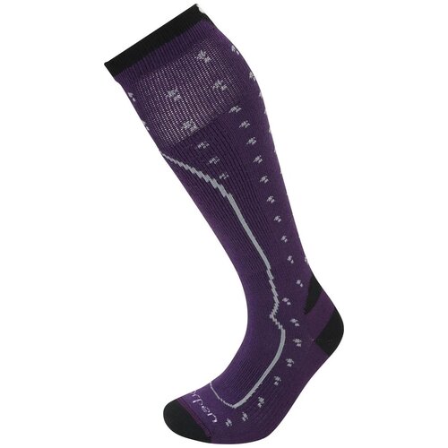 женские носки lorpen, фиолетовые