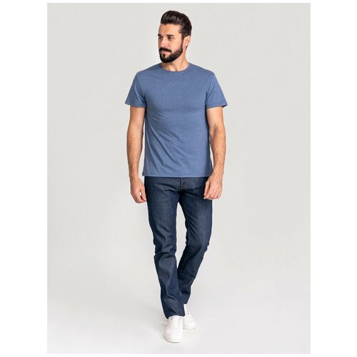 мужская футболка с коротким рукавом greg, синяя