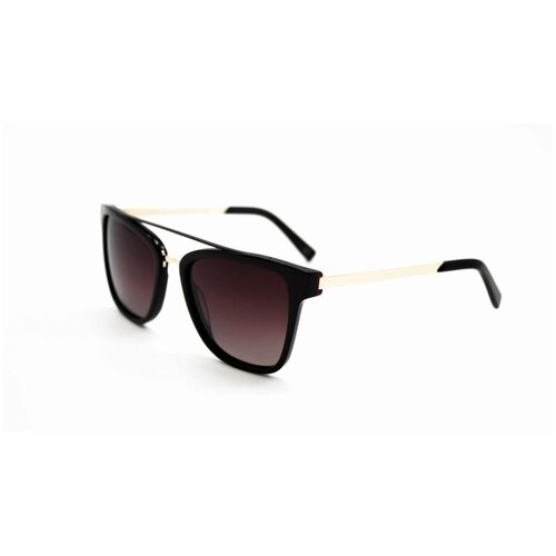 женские солнцезащитные очки кошачьи глаза neolook, черные