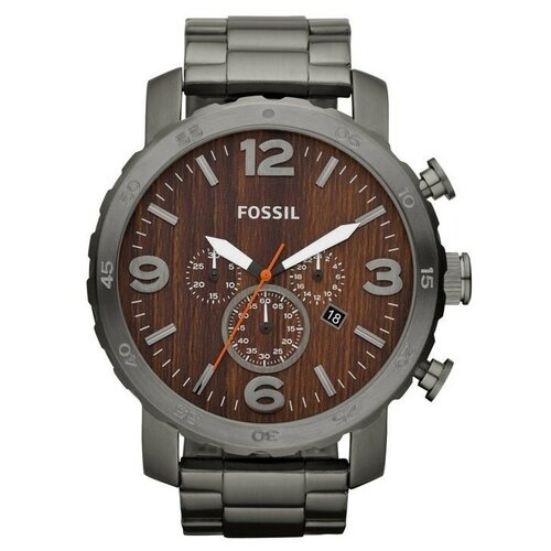 мужские часы fossil, серые