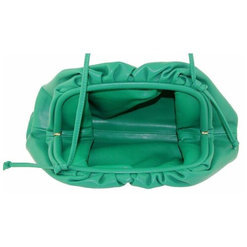 женская кожаные сумка lemoor, зеленая
