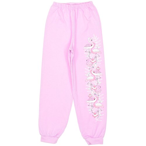 брюки эста-esta для девочки, розовые