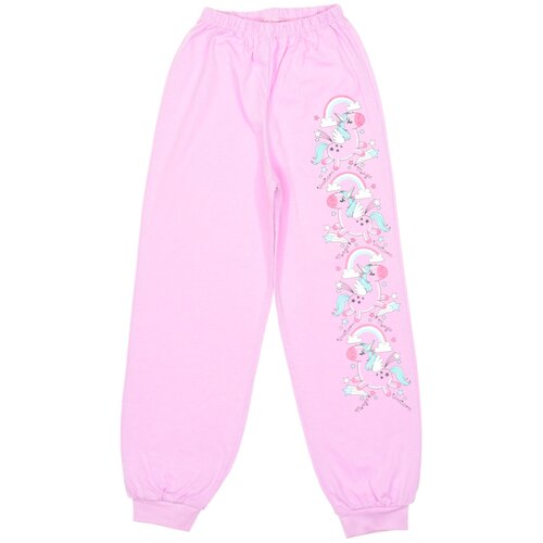 брюки эста-esta для девочки, розовые