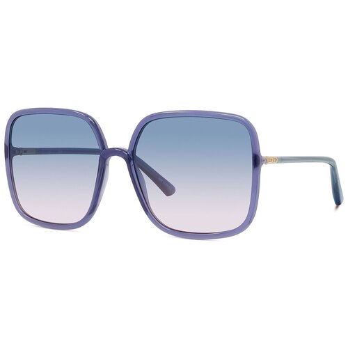 женские солнцезащитные очки dior, голубые