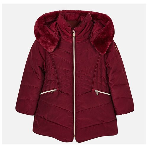 куртка mayoral для девочки, красная