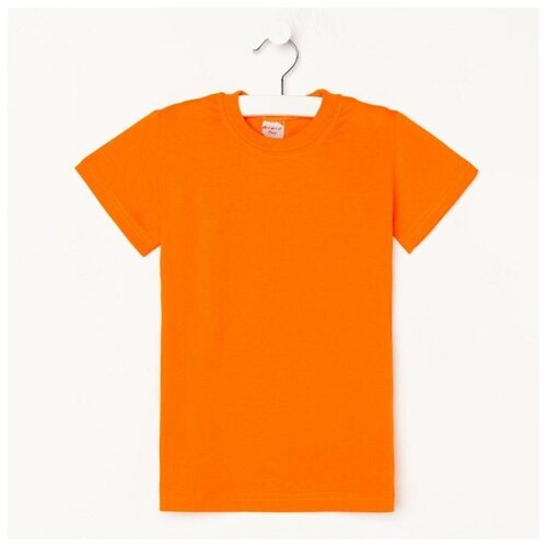 футболка ata для девочки, оранжевая