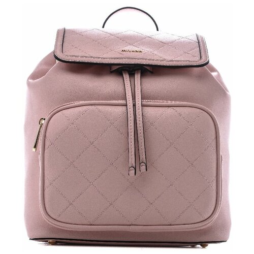женский кожаные рюкзак milana, розовый