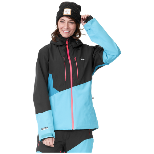 женская сноубордические куртка picture organic, голубая