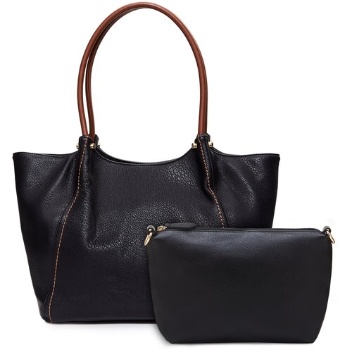 женская сумка-шоперы senorita, коричневая