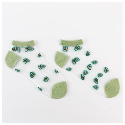 женские носки hobby line, зеленые