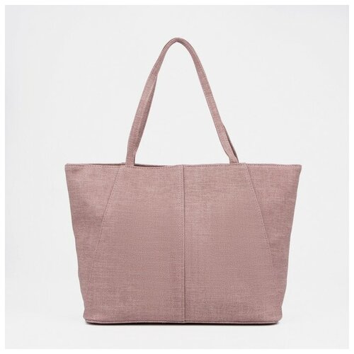 женская сумка-шоперы noname, розовая