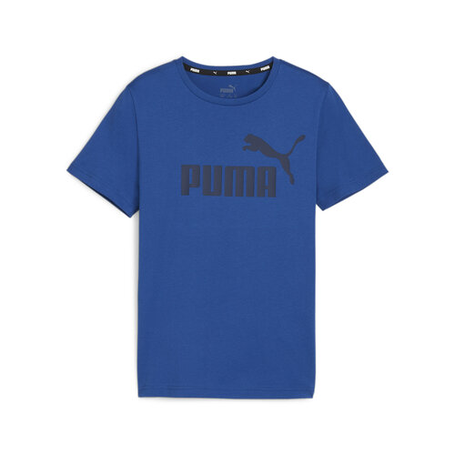 футболка с круглым вырезом puma для мальчика, синяя