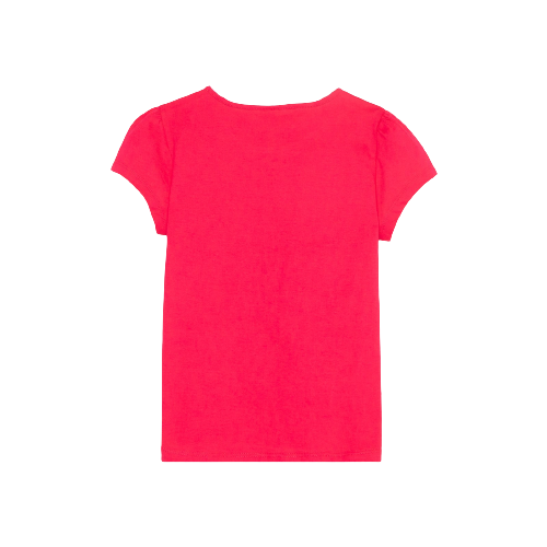 футболка с рисунком bonito kids для девочки, розовая