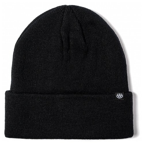 мужская шапка-бини 686, черная