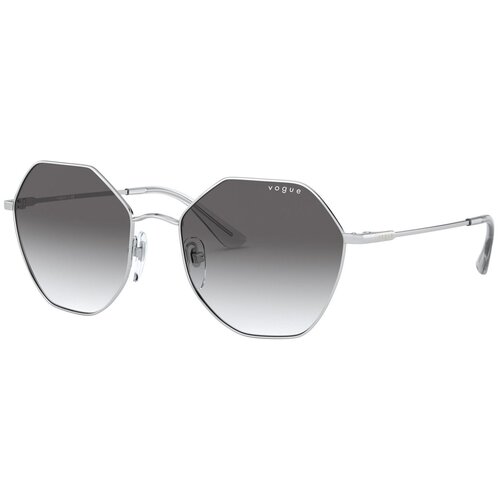 женские солнцезащитные очки vogue eyewear, серебряные