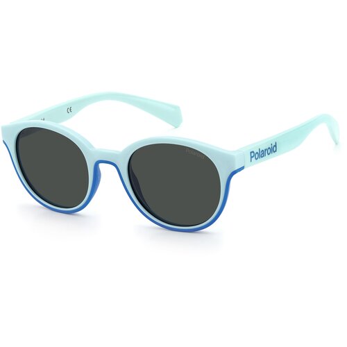 солнцезащитные очки кошачьи глаза polaroid для мальчика, голубые