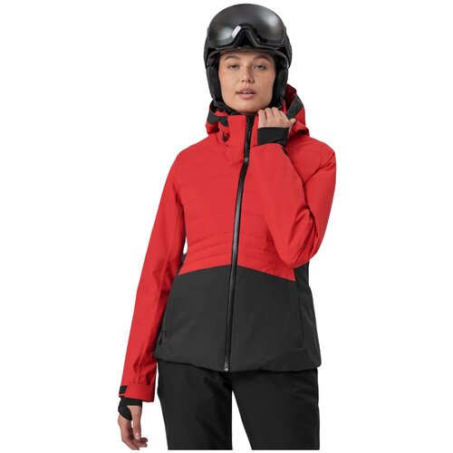 женская горнолыжные куртка 4f, красная