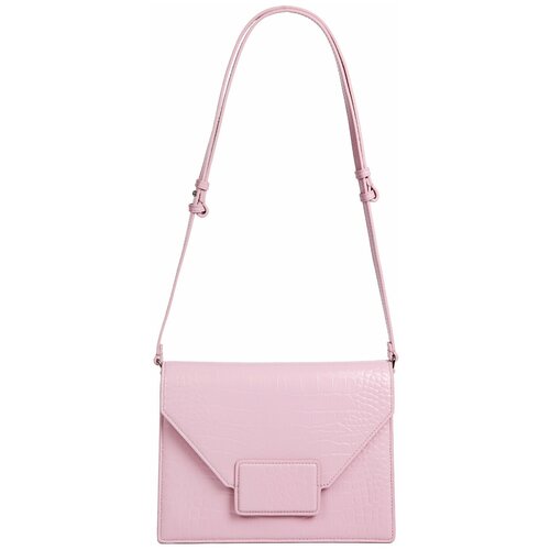 женская сумка через плечо palio, розовая
