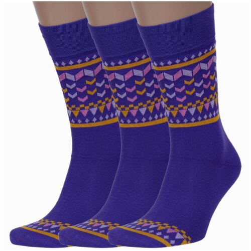 мужские носки lorenzline, фиолетовые