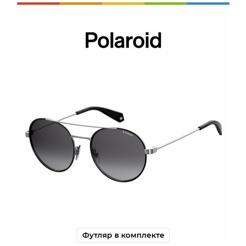 мужские авиаторы солнцезащитные очки polaroid, желтые