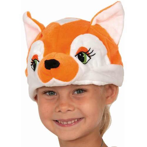 шапка карнавалофф для мальчика, оранжевая