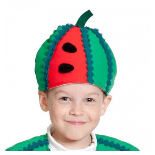 шапка карнавалофф для девочки, зеленая