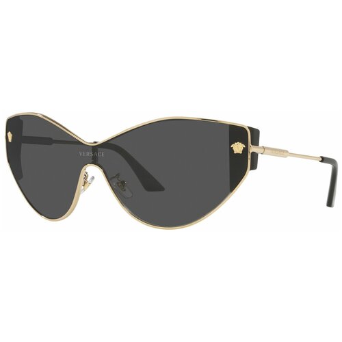 женские солнцезащитные очки versace, золотые