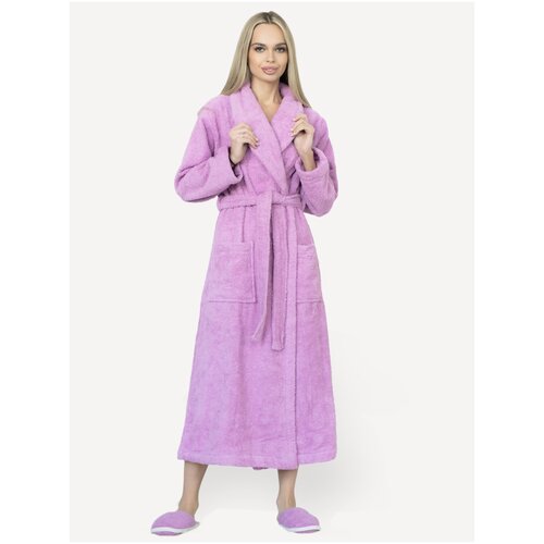 женский халат omg!, фиолетовый