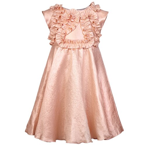 шелковые платье aletta для девочки, розовое