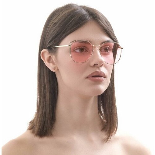 женские солнцезащитные очки onesun, розовые