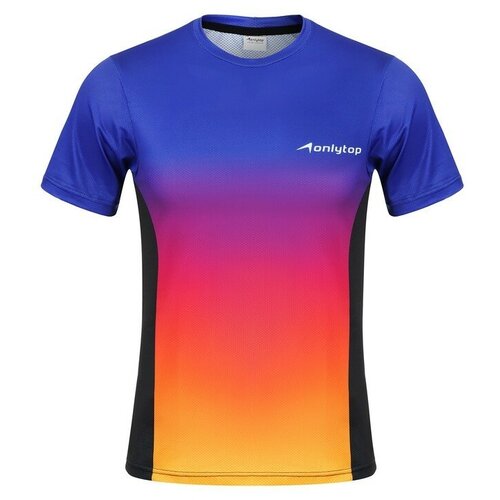 мужская спортивные футболка onlytop, разноцветная
