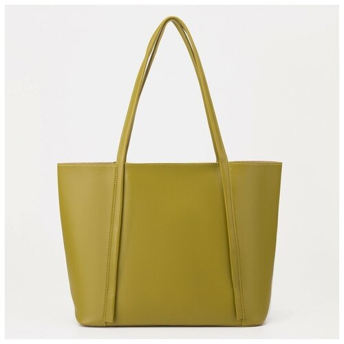 женская сумка-шоперы ---, зеленая