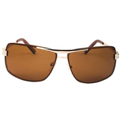 мужские солнцезащитные очки lewis, коричневые