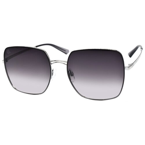 женские солнцезащитные очки enni marco, серебряные