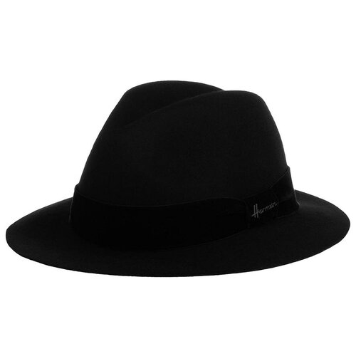 мужская шляпа herman, черная